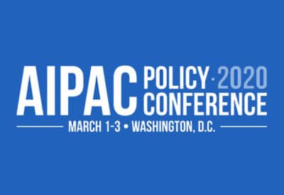 Join Me On Our AIPAC Delegation